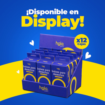 Bolsas para Desechos - 4 Rollos - Hola Pets Bolsas para Desechos - 4 Rollos - Hola Pets