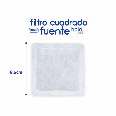 Filtro Genérico - Fuente de Agua Cuadrada - Hola Pets Filtro Genérico - Fuente de Agua Cuadrada - Hola Pets