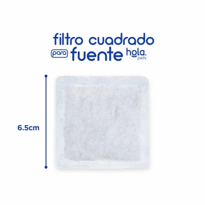 Filtro Genérico - Fuente de Agua Cuadrada - Hola Pets Filtro Genérico - Fuente de Agua Cuadrada - Hola Pets