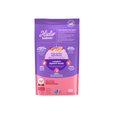 Alimento Holistic Granos Saludables Salmón & Pescado Blanco 1.36 Kg Alimento Holistic Granos Saludables Salmón & Pescado Blanco 1.36 Kg