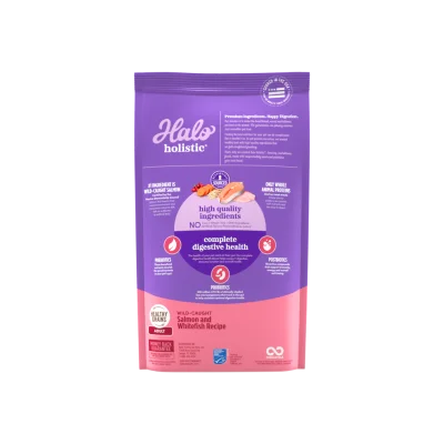 Alimento Holistic Granos Saludables Salmón & Pescado Blanco 1.36 Kg Alimento Holistic Granos Saludables Salmón & Pescado Blanco 1.36 Kg
