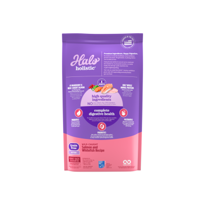 Alimento Holistic Gatito Libre de Granos Salmón & Pescado Blanco 1.36 Kg Alimento Holistic Gatito Libre de Granos Salmón & Pescado Blanco 1.36 Kg