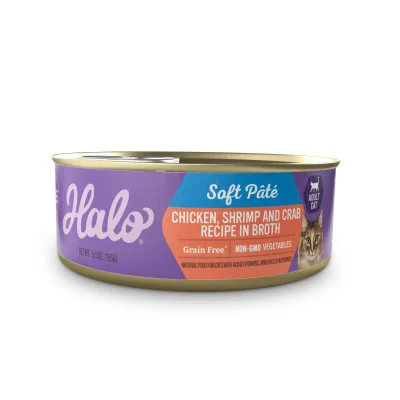 Alimento Húmedo Gatos Holistic Libre de Granos Pollo, Camarón & Cangrejo Estofado 156 Gr Alimento Húmedo Gatos Holistic Libre de Granos Pollo, Camarón & Cangrejo Estofado 156 Gr