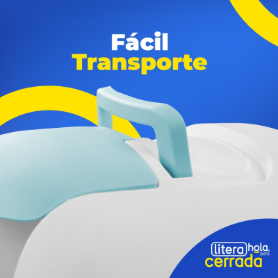 Litera Clásica Cerrada - Celeste Hola Pets Litera Clásica Cerrada - Celeste Hola Pets