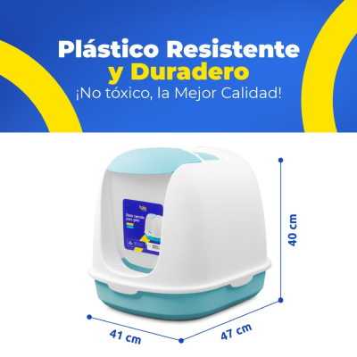 Litera Clásica Cerrada - Celeste Hola Pets Litera Clásica Cerrada - Celeste Hola Pets