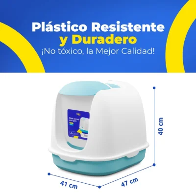 Litera Clásica Cerrada - Celeste Hola Pets Litera Clásica Cerrada - Celeste Hola Pets