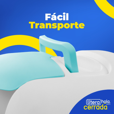 Litera Clásica Cerrada - Turquesa Hola Pets Litera Clásica Cerrada - Turquesa Hola Pets