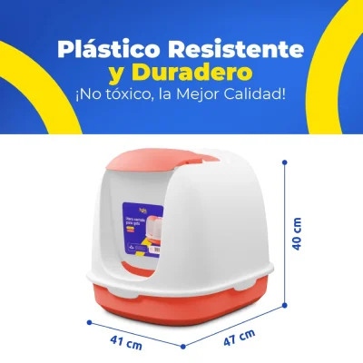Litera Clásica Cerrada - Palo Rosa Claro Hola Pets Litera Clásica Cerrada - Palo Rosa Claro Hola Pets