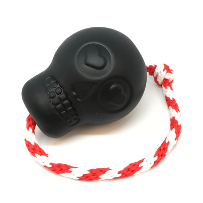 Juguete de Hule Interativo - Calavera Negra Grande Juguete de Hule Interativo - Calavera Negra Grande
