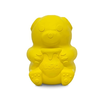 Juguete de Hule Interativo - Oso Amarillo Pequeño Juguete de Hule Interativo - Oso Amarillo Pequeño