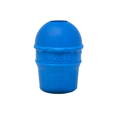Juguete de Hule Interativo - Cono Helado Azul Juguete de Hule Interativo - Cono Helado Azul