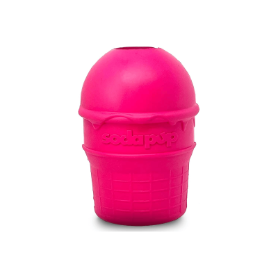 Juguete de Hule Interativo - Cono Helado Rosado Juguete de Hule Interativo - Cono Helado Rosado