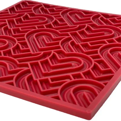 Juguete Interactivo Nylon - EMat Corazones Rojo Rectagular Juguete Interactivo Nylon - EMat Corazones Rojo Rectagular