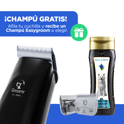 Afilado de Cuchilla + Regalía Champú