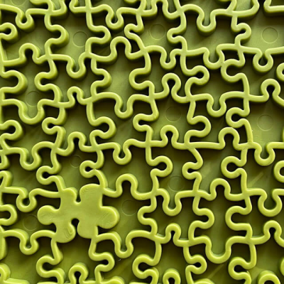 Juguete Interactivo Nylon - Rompecabezas Verde Juguete Interactivo Nylon - Rompecabezas Verde