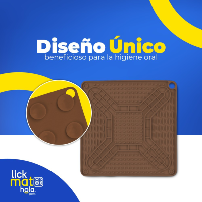 Lick Mat - Café - Hola Pets Lick Mat - Café - Hola Pets