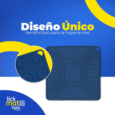 Lick Mat - Azul - Hola Pets Lick Mat - Azul - Hola Pets