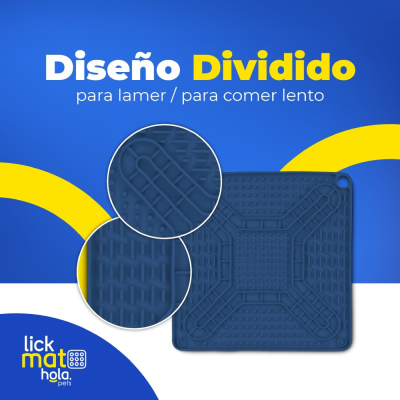 Lick Mat - Azul - Hola Pets Lick Mat - Azul - Hola Pets