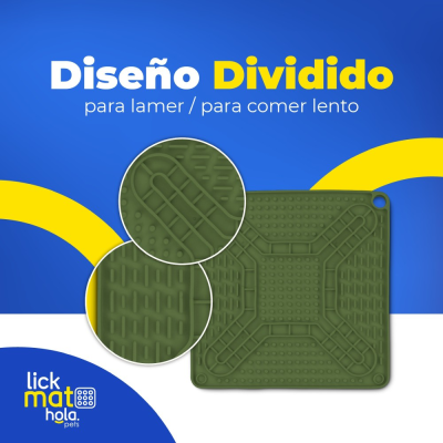 Lick Mat - Verde - Hola Pets Lick Mat - Verde - Hola Pets