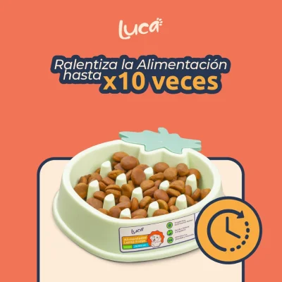 Comedero Lento Fresa - Menta - Luca Comedero Lento Fresa - Menta - Luca