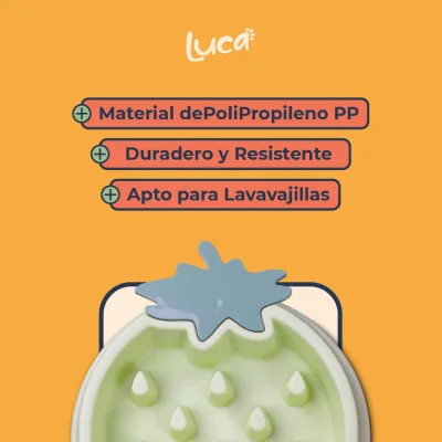 Comedero Lento Fresa - Menta - Luca Comedero Lento Fresa - Menta - Luca