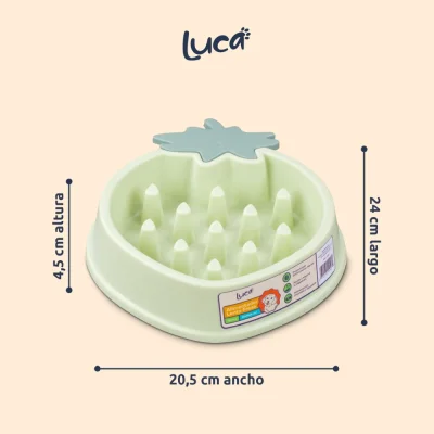Comedero Lento Fresa - Menta - Luca Comedero Lento Fresa - Menta - Luca