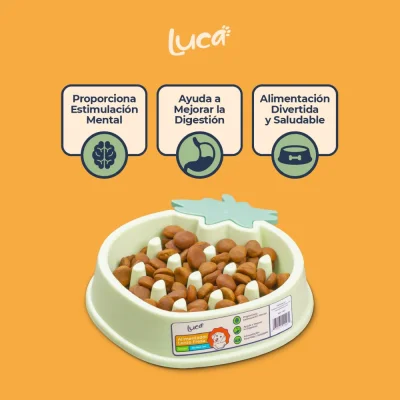 Comedero Lento Fresa - Menta - Luca Comedero Lento Fresa - Menta - Luca