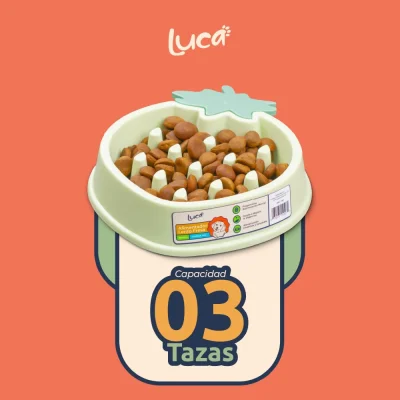 Comedero Lento Fresa - Menta - Luca Comedero Lento Fresa - Menta - Luca