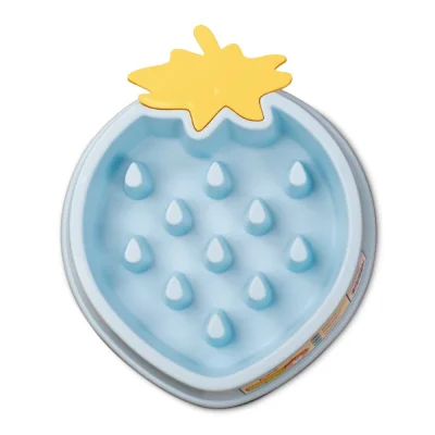 Comedero Lento Fresa - Celeste - Luca Comedero Lento Fresa - Celeste - Luca