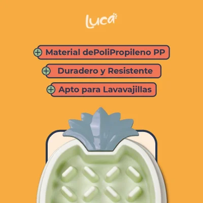 Comedero Lento Piña - Menta - Luca Comedero Lento Piña - Menta - Luca