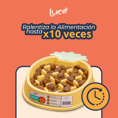Comedero Lento Piña - Ambar - Luca Comedero Lento Piña - Ambar - Luca