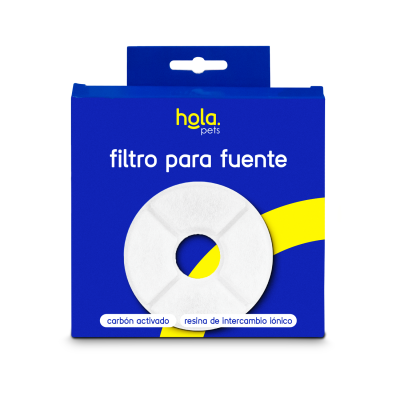 Filtro Genérico - Fuente de Agua Circular - Hola Pets Filtro Genérico - Fuente de Agua Circular - Hola Pets