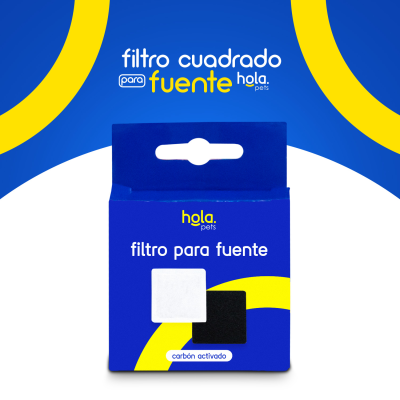 Filtro Genérico - Fuente de Agua Cuadrada - Hola Pets Filtro Genérico - Fuente de Agua Cuadrada - Hola Pets