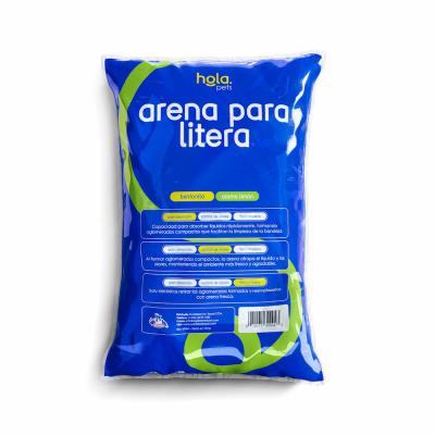 Arena para Gato 4kg - Limon - Hola Pets Arena para Gato 4kg - Limon - Hola Pets