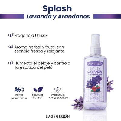 Splash Lavanda y Arándanos Easygroom Splash Lavanda y Arándanos Easygroom