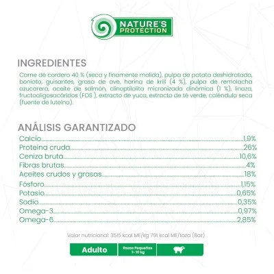 Cordero Adulto - Pelaje Rojo Raza Mini Natures Protection Cordero Adulto - Pelaje Rojo Raza Mini Natures Protection