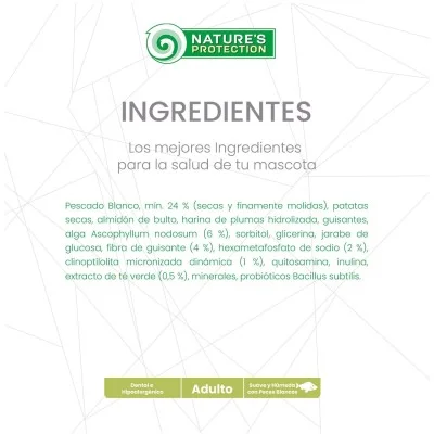 Dental e Hipoalergénico - Snack Suplemental Natures Protection Dental e Hipoalergénico - Snack Suplemental Natures Protection