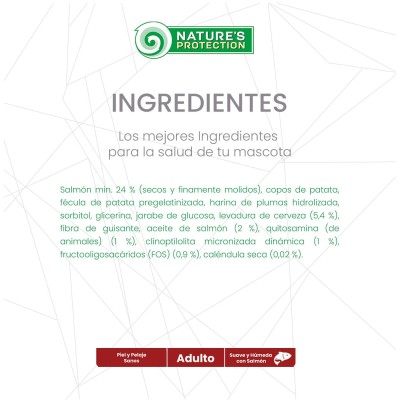 Piel y Pelaje Sano - Snack Suplemental Natures Protection Piel y Pelaje Sano - Snack Suplemental Natures Protection