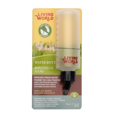 Bebedero Anti Goteo para Roedores 120ml Living World Costa Rica