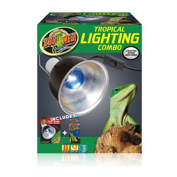 Kit Lampara y Bombillo Tropical Zoo Med