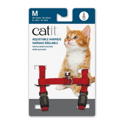 Arnes para gato mediano rojo Cat It Costa Rica Arnes para gato mediano rojo Cat It Costa Rica