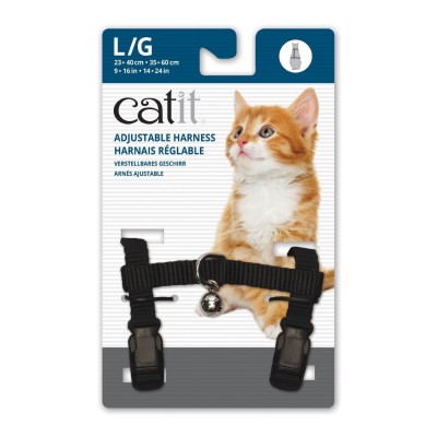 Arnes para Gato L negro Cat It Costa Rica Arnes para Gato L negro Cat It Costa Rica