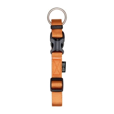 Collar Naranja de Nylon - Mediano - Zeus Collar Naranja de Nylon - Mediano - Zeus