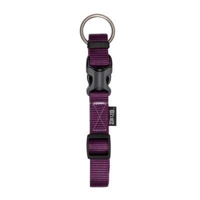 Collar Morado de Nylon - Grande - Zeus Collar Morado de Nylon - Grande - Zeus