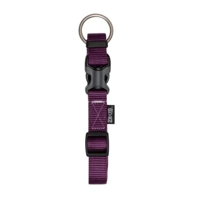 Collar Morado de Nylon - Grande - Zeus Collar Morado de Nylon - Grande - Zeus