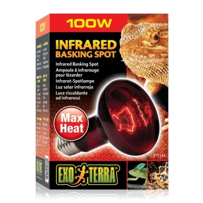 Bombillo Infrarrojo Basking R25 100 w Exo Terra Bombillo Infrarrojo Basking R25 100 w Exo Terra