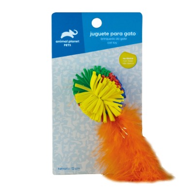 Juguete Colorido Plumas Animal Planet