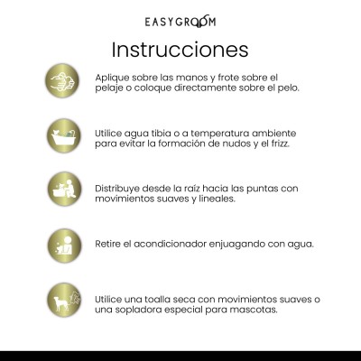 Acondicionador De Coco Para Perros Easygroom Acondicionador De Coco Para Perros Easygroom
