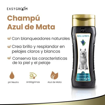 Champú Azul de Mata para Perros EasyGroom Costa Rica Champú Azul de Mata para Perros EasyGroom Costa Rica