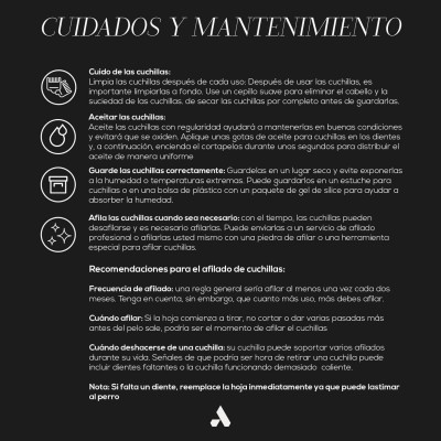 Cuchilla 10 para Grooming UltraEdge y Ceramid Edge Andis Costa Rica Cuchilla 10 para Grooming UltraEdge y Ceramid Edge Andis Costa Rica